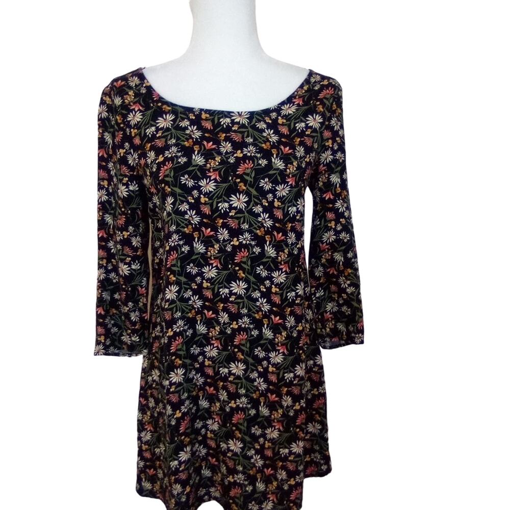 Forever 21 Criss Cross Back Floral Dress